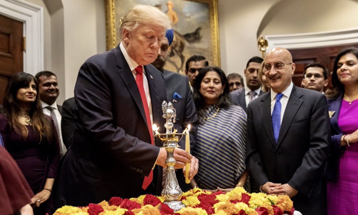 Former US President Donald Trump condemned the “barbaric violence” against Hindus in Bangladesh and vows to boost ties with India in his Diwali message.