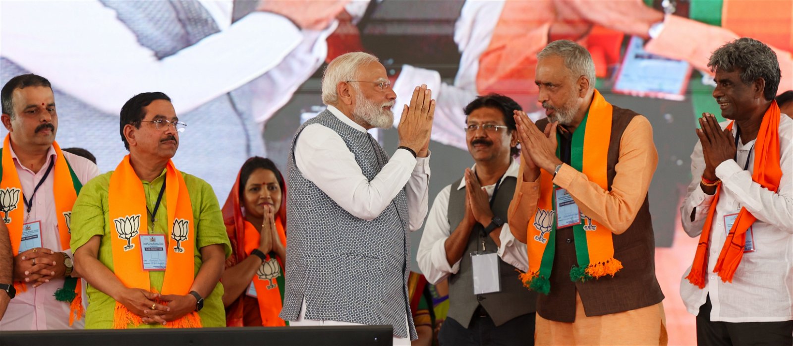 India votes in second phase, Modi’s BJP leads