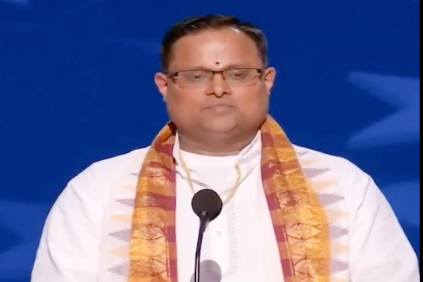 Indian Americans Shine at DNC, Opening with Hindu Prayers