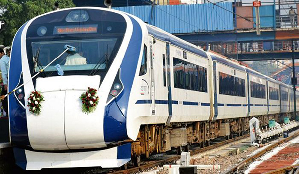 PM Modi flags off the first Vande Bharat Express connecting Guwahati to New Jalpaiguri
