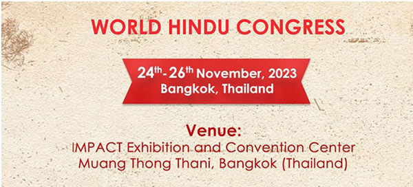 Thailand to hold World Hindu Congress