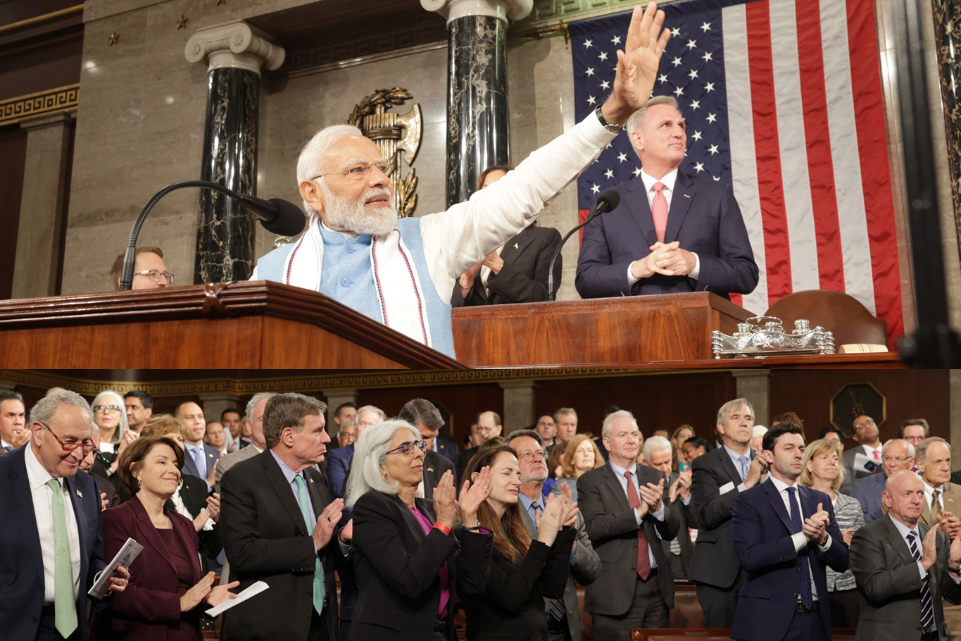 US lawmakers applaud PM Modi�s congressional address, affirm India-US friendship.