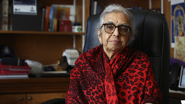 Uma V. Mysorekar honored with Interfaith Award