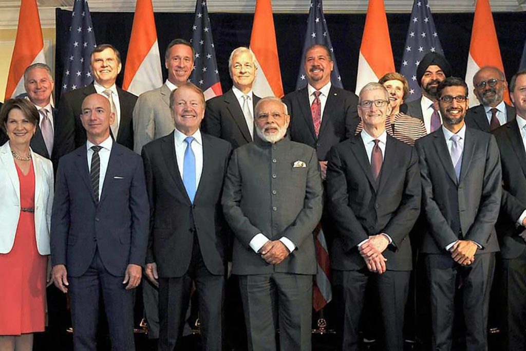 Prime Minister Narendra Modi Holds Meetings with US CEOs, Extends Invitation to Boost Investment in India