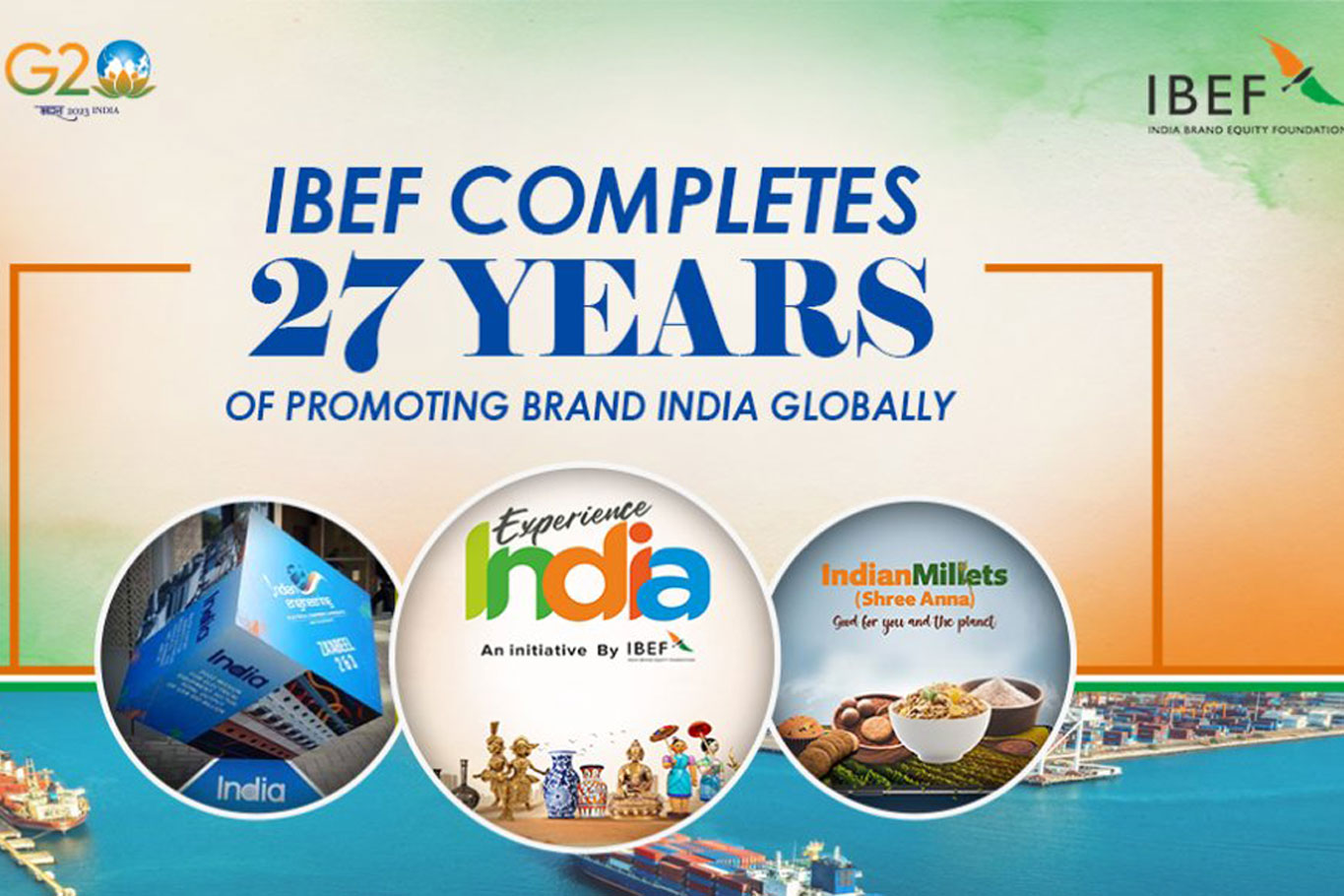 IBEF Celebrates 27 Years of Promoting 'Made in India' and Global Business Opportunities.