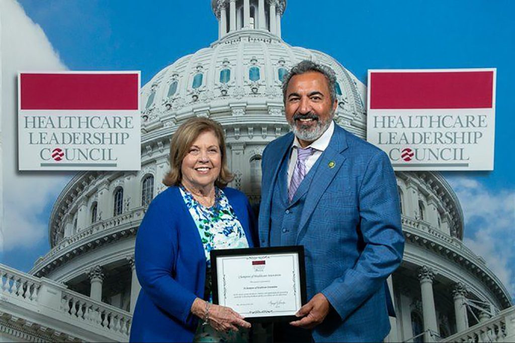 Rep. Bera receives Champion of Healthcare Innovation Award