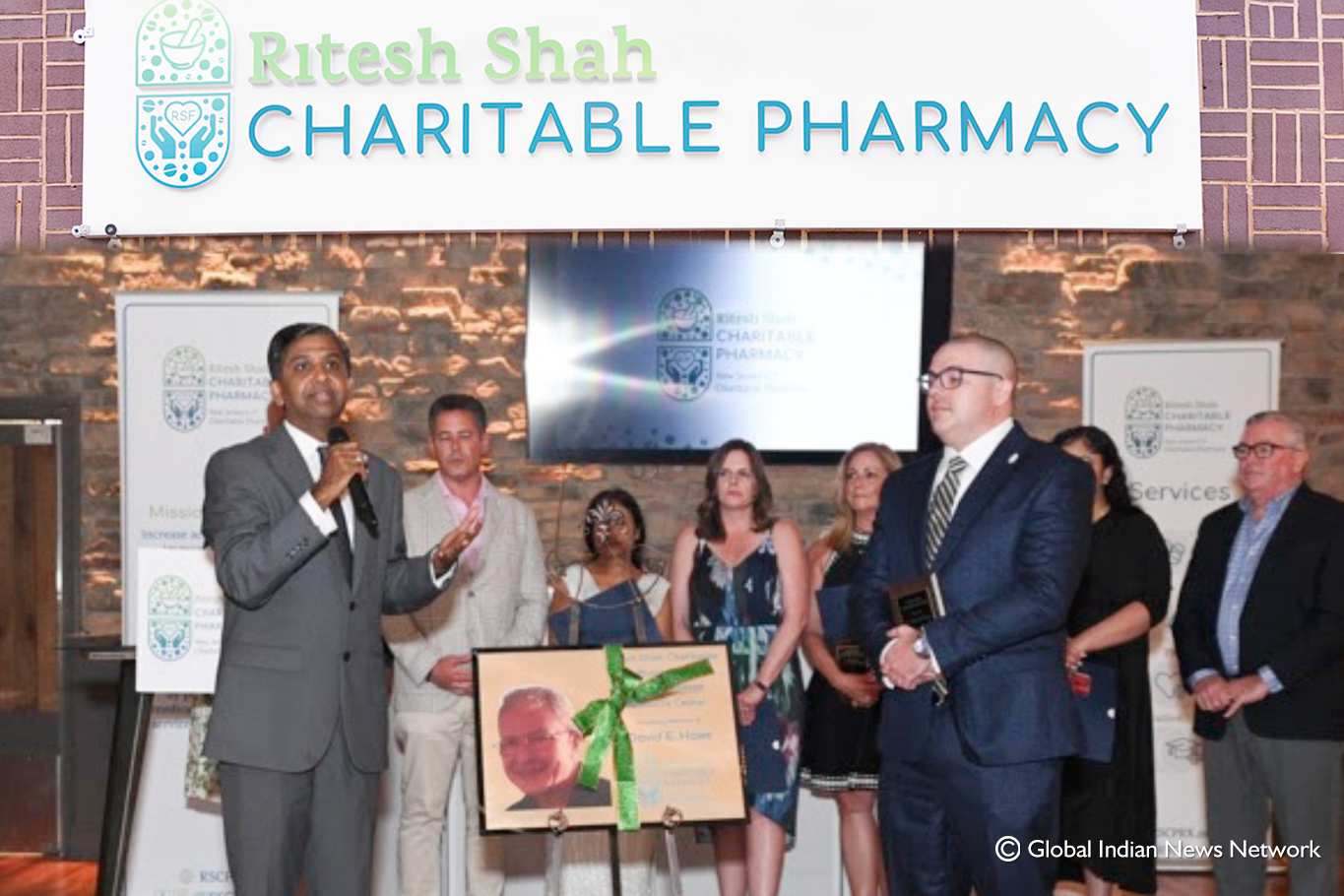 Ritesh Shah Charitable Pharmacy receives $100k grant, raises $75k at gala.