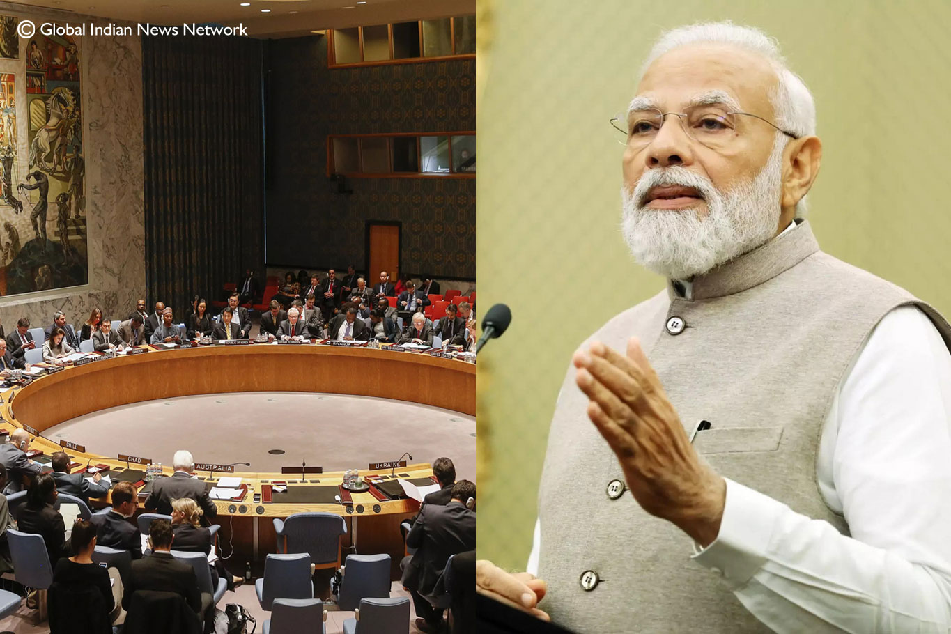Prime Minister Modi reiterates India's demand for UNSC seat