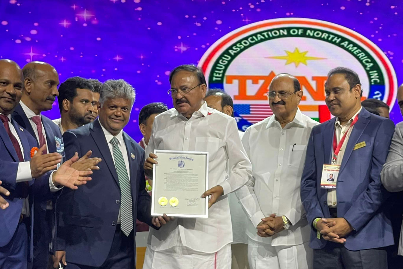 Indian Diaspora Contributes to US Growth: Venkaiah Naidu