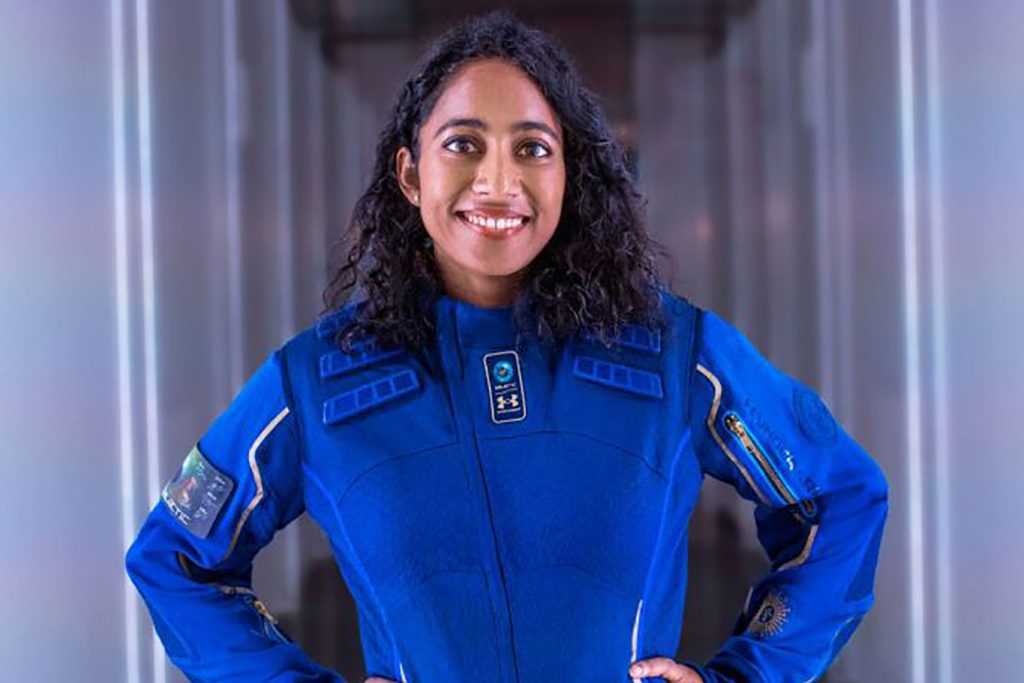 Next Indian American woman to venture into space after Kalpana Chawla.