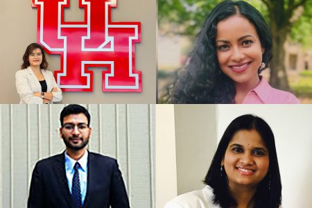 Four individuals of Indian heritage have been designated as UH-Chevron Fellows.