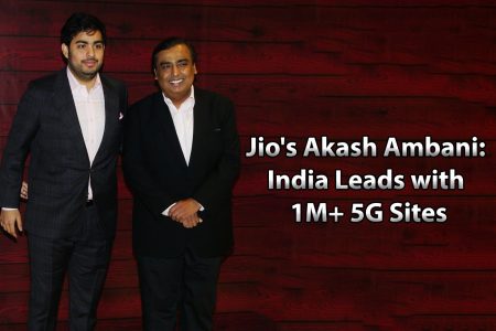 India: Global Broadband Hub with Over 1 Million Jio 5G Sites, Says Akash Ambani