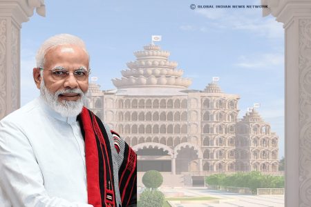 PM Modi inaugurates Varanasi’s Swarveda temple on Dec 18.