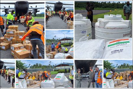 India Provides USD 1 Million in Relief Assistance to Papua New Guinea