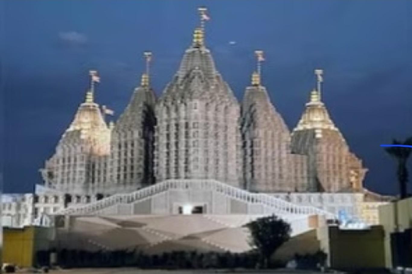 PM Narendra Modi inaugurates the (BAPS) Hindu Mandir in the (UAE)