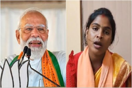 PM Modi praises Sandeshkhali survivor turned BJP candidate