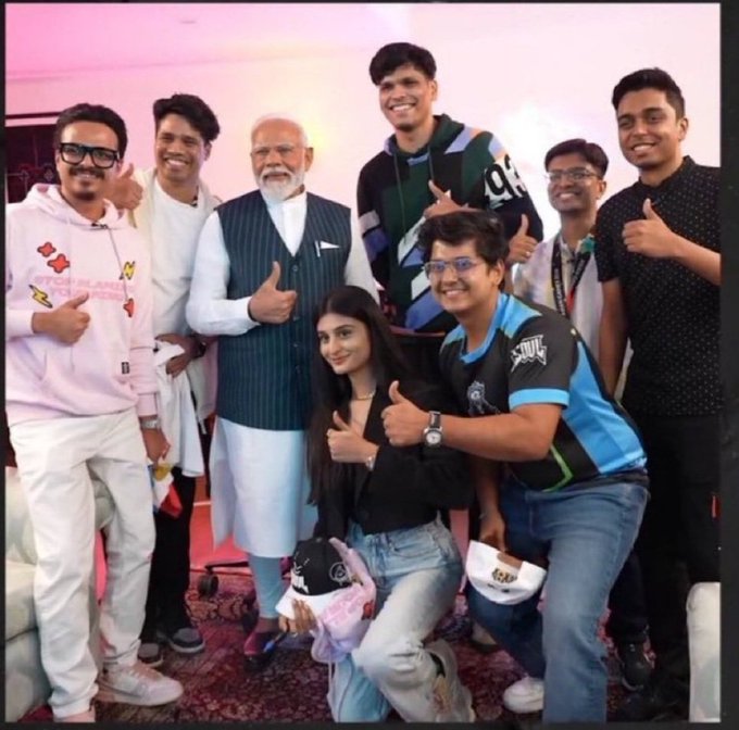 After meeting PM Modi, Indian gamers said ‘Narendra Modi’s vision is going to bring a revolution in gaming’