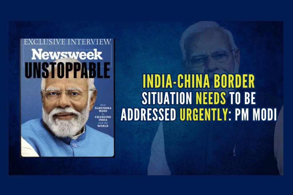 PM Modi first after Indira Gandhi on Newsweek cover PM-Modi-in-an-interview-to-US-Newsweek-magazine