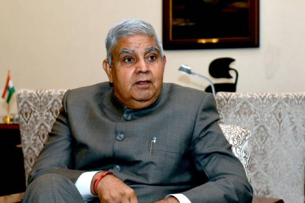 Vice President Jagdeep Dhankhar