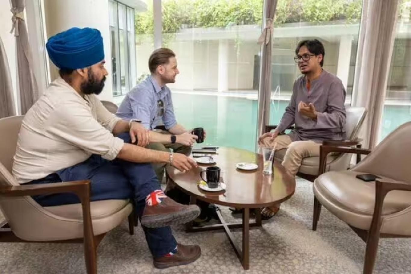 Gaurav, Abhishek, and Raj represent India's digital transformation