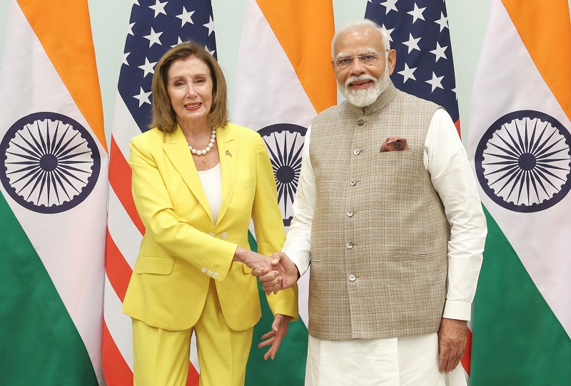 PM Modi meets US Congressional delegation with Nancy Pelosi