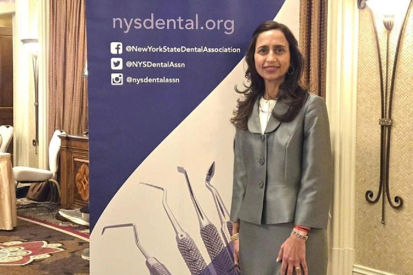 Dr. Prabha Krishnan assumes NYSDA presidency