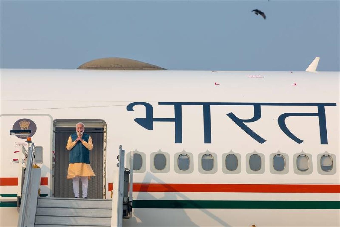 PM Modi returns to Delhi after fruitful visits to Russia, Austria