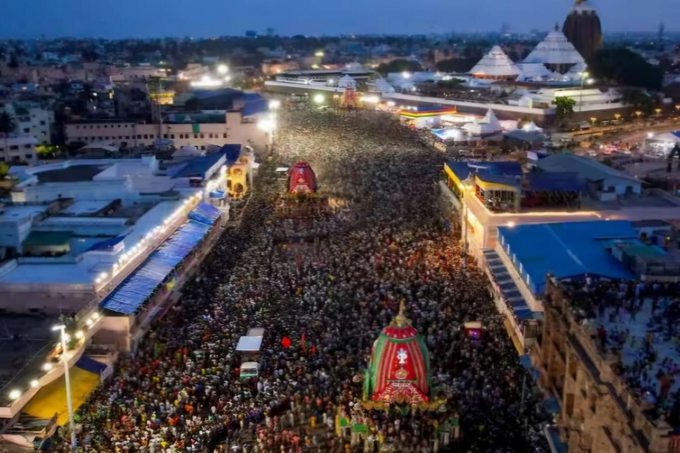 Rath Yatra 2024: Millions Pull Chariots from Puri Jagannath to Gundicha Temple