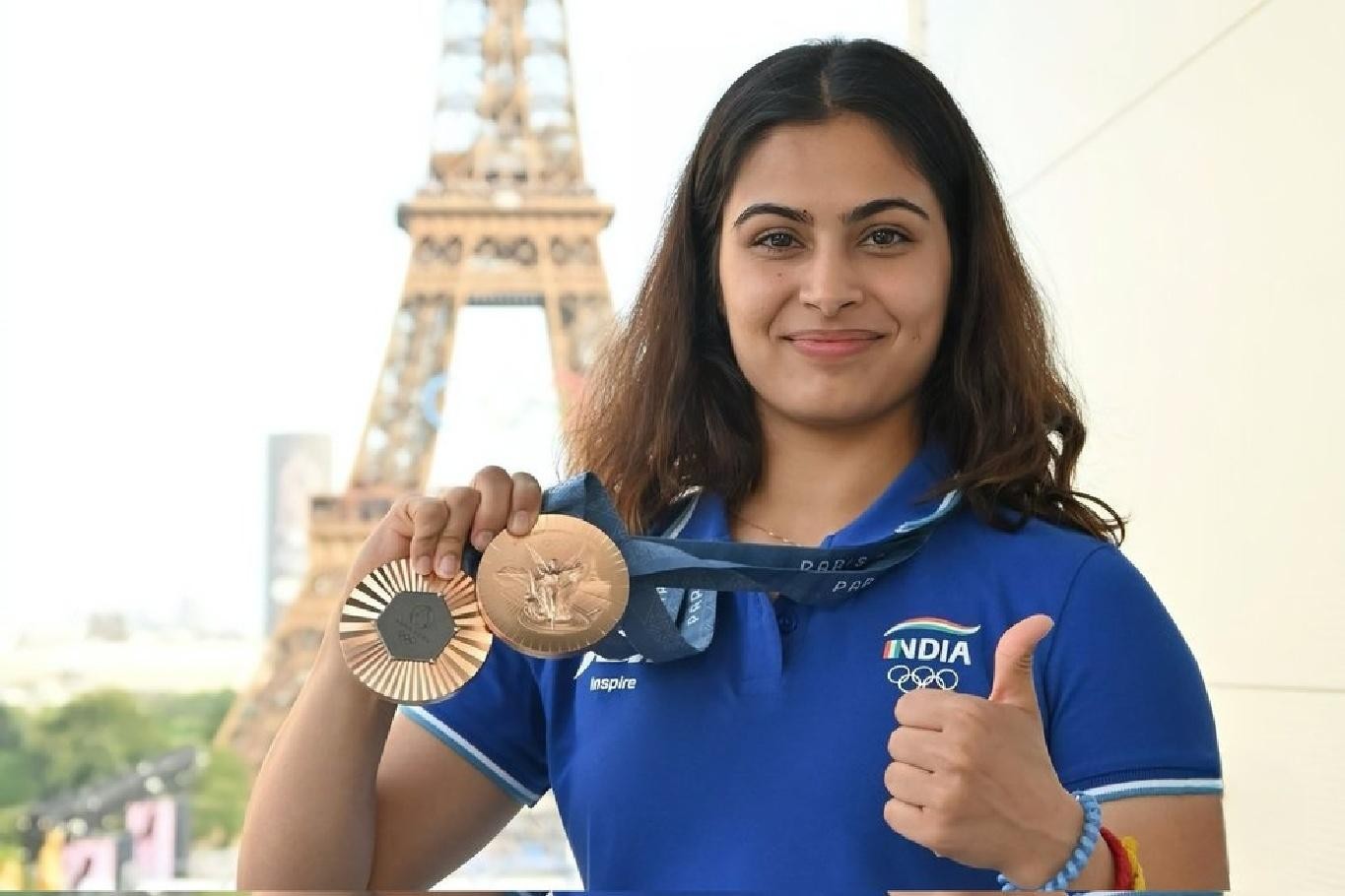 Manu Bhaker to Carry India’s Flag at Olympic Closing Ceremony After Historic Wins