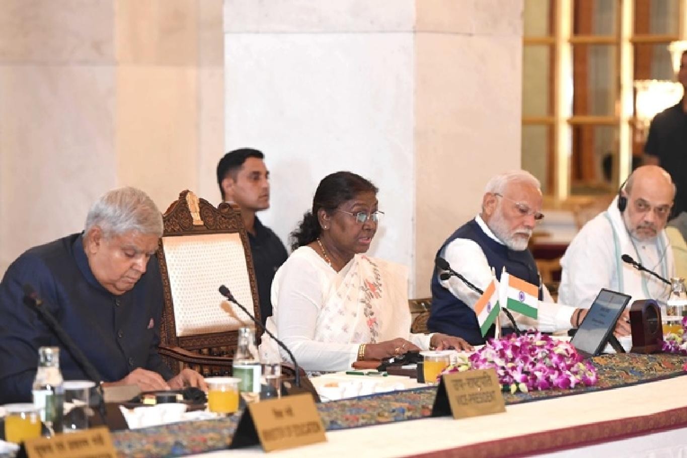 President Murmu Hosts Governors’ Conference with PM Modi and Amit Shah