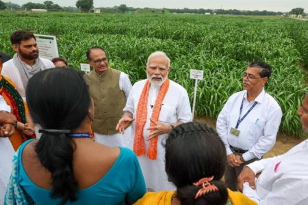 Prime Minister Modi launched 109 new crop varieties