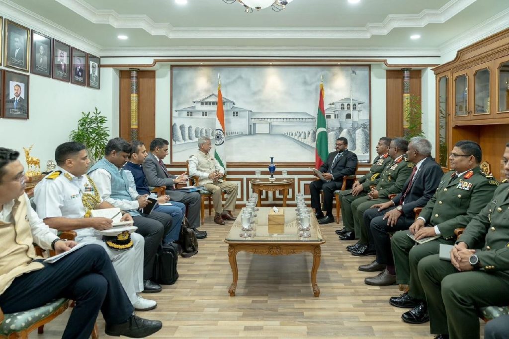 India-Maldives Security Talks: S. Jaishankar and Defence Minister Maumoon Strengthen Ties S. Jaishankar and Defence Minister Maumoon