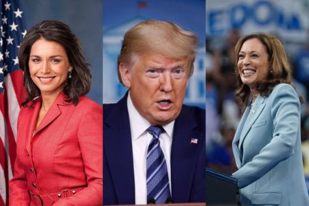 Trump Enlists Hindu American Tulsi Gabbard for Harris Debate Trump Enlists Hindu American Tulsi Gabbard for Harris Debate