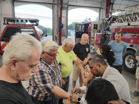 HSS Celebrates Raksha Bandhan, Honoring First Responders