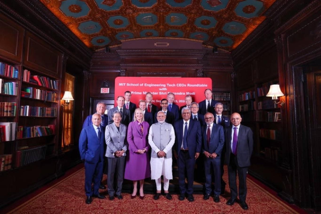 PM Modi held talks with tech CEOs