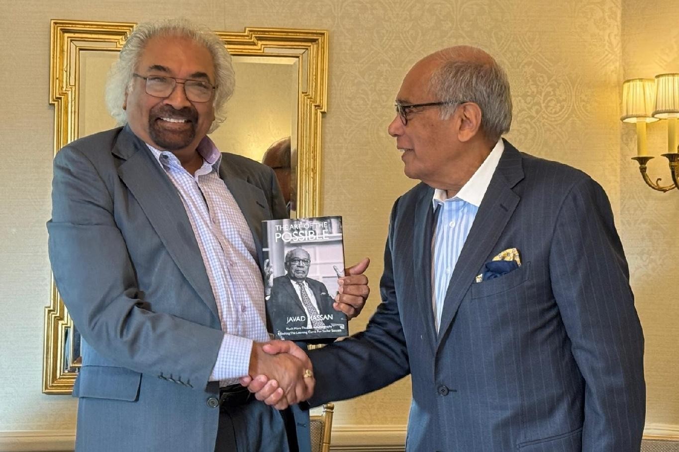 Sam Pitroda Launches Javad K. Hassan’s Autobiography