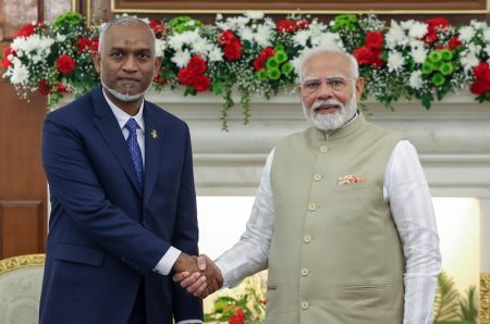 PM Modi, Maldives President discuss strengthening bilateral ties