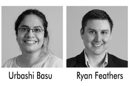Basu, Feathers appointed Presidential Postdoctoral Fellows.