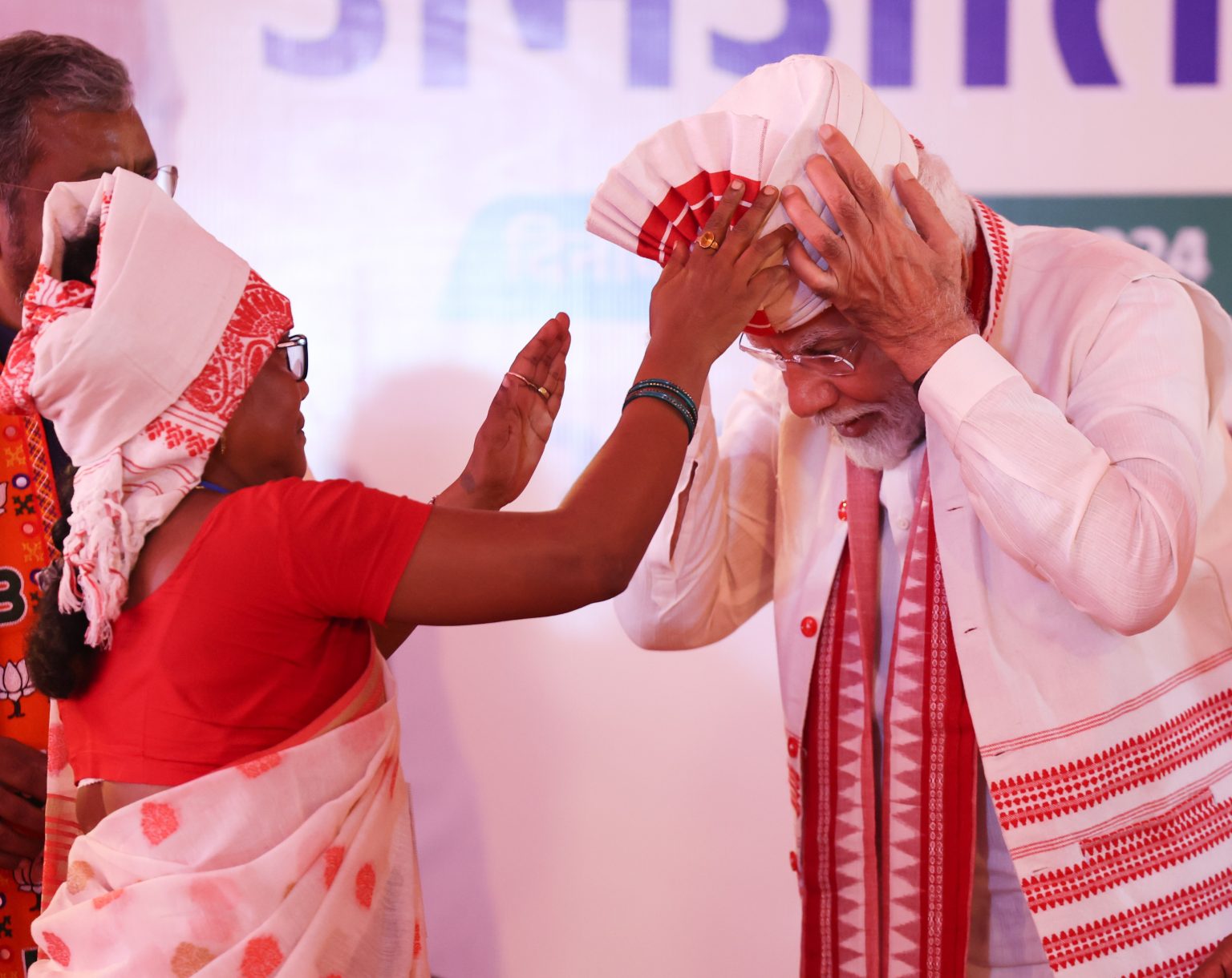 PM Modi unveils tribal village upliftment drive in Jharkhand.