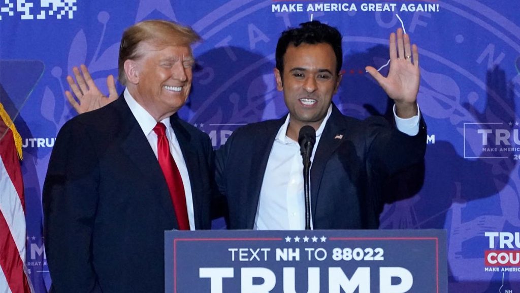 Trump Hints at Key Role for Vivek Ramaswamy in Potential Administration