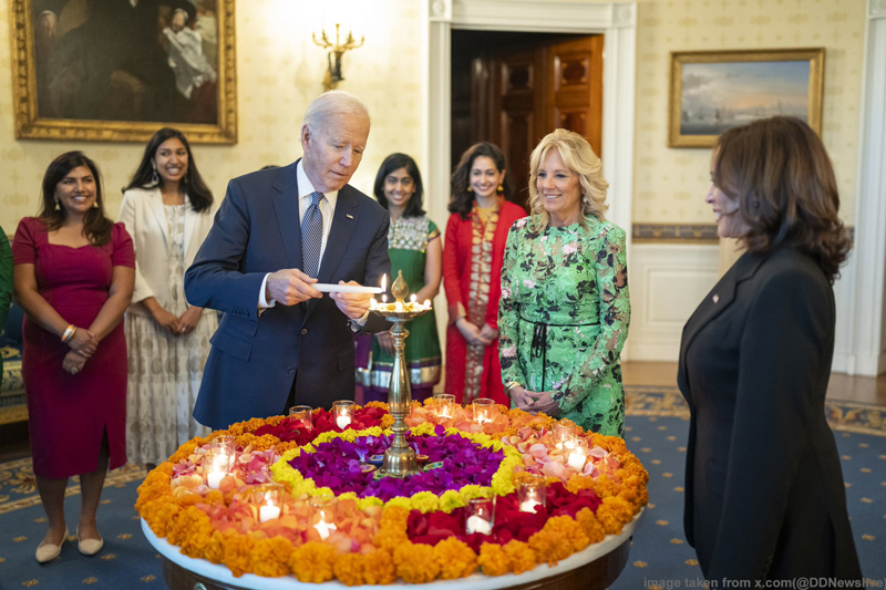 US Leaders Celebrate Diwali with Indian-Americans Nationwide