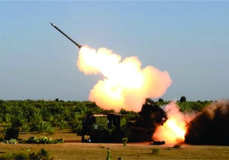India’s Pinaka Guided Weapon System Successfully Completes Flight Tests