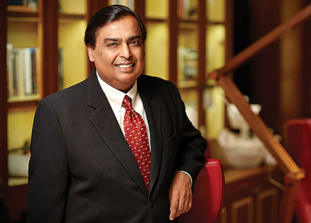 Mukesh Ambani Among Fortune’s 100 Most Powerful in Business