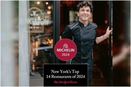 Vikas Khanna’s Bungalow Earns Michelin 2024 Recognition