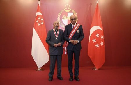 Tarun Das Honored with Singapore’s Highest Citizenship Award