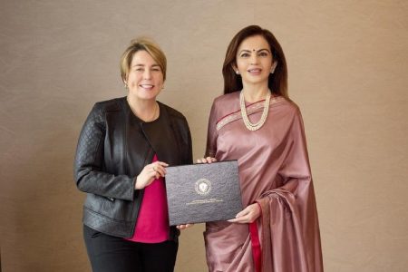 Nita Ambani Honored with Governor’s Citation for Visionary Leadership and Global Contributions