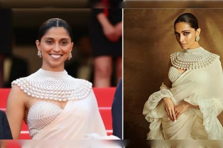 Mix-Up Alert: Usha Vance’s Saree Look Is Actually Deepika Padukone