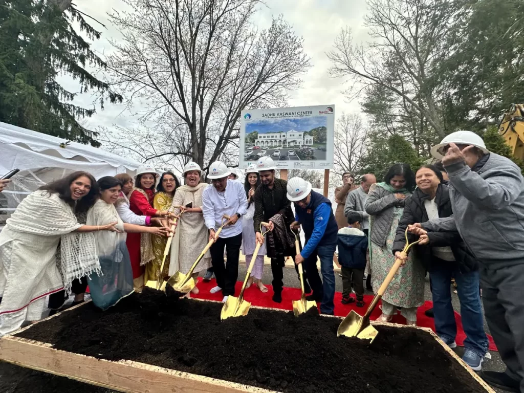 Sadhu Vaswani Peace Center Breaks Ground on Ram Navami