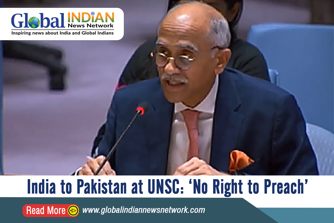 India to Pakistan at UNSC: ‘No Right to Preach’