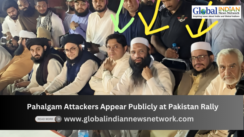 Pahalgam Attackers Appear Publicly at Pakistan Rally